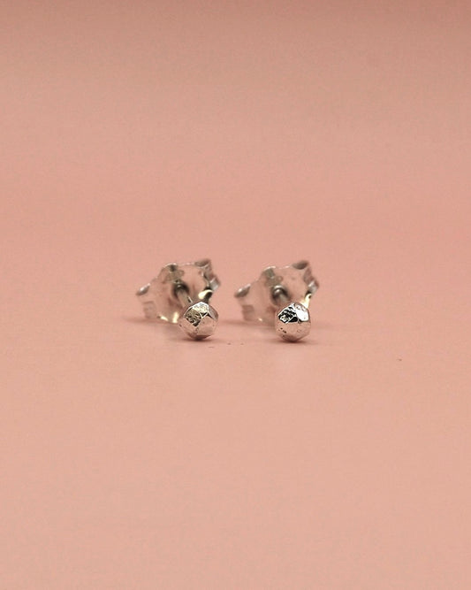 Facetdots studs mini - 925 Zilver