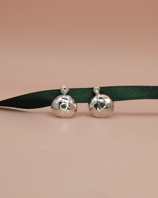 Facetdots oorstekers 925 zilver