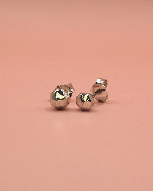 Facetdots studs - 925 Zilver