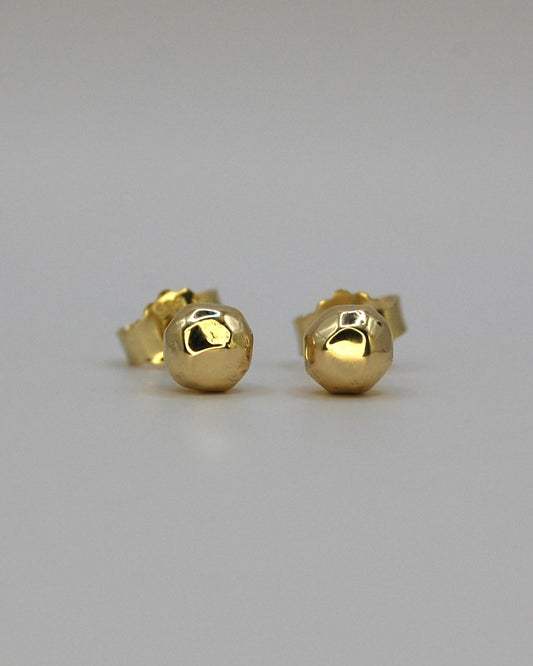 Facetdots studs - 14 Karaat Goud
