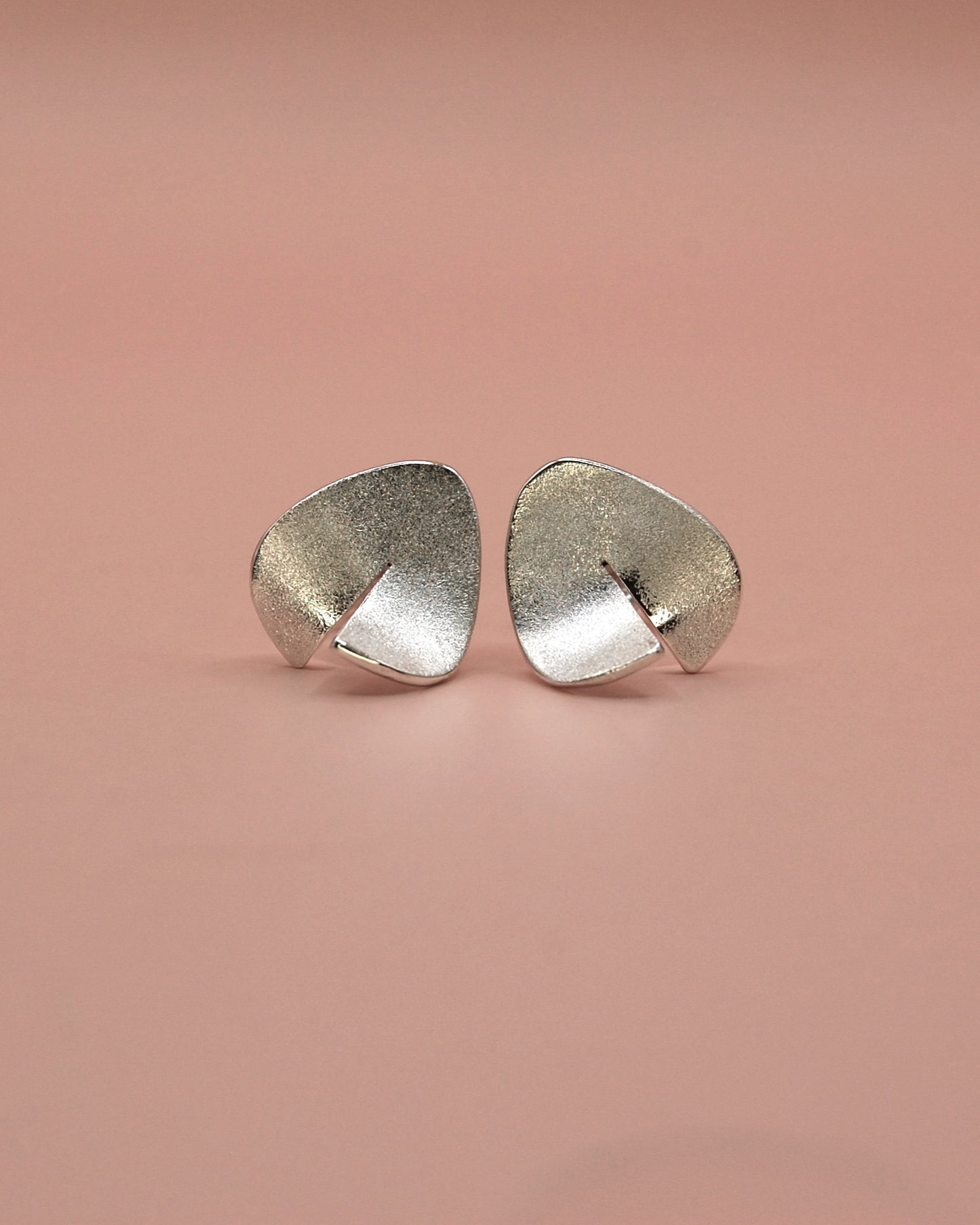 Lucky Leaf Iced oorbellen - 925 Zilver