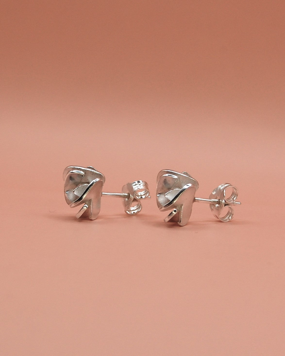 Rosa stekers - 925 Zilver