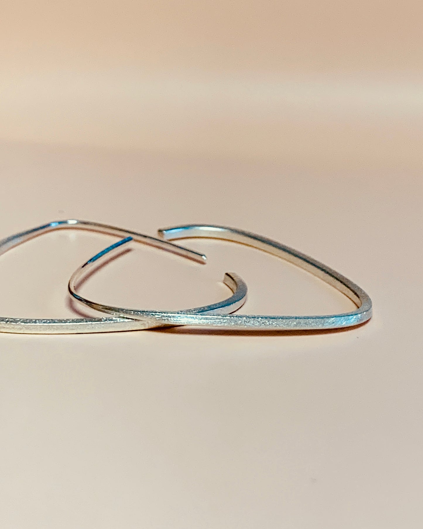 Lucky Leaf oorbellen - Klavertje vier - 925 zilver handgemaakt door Florien Jewels
